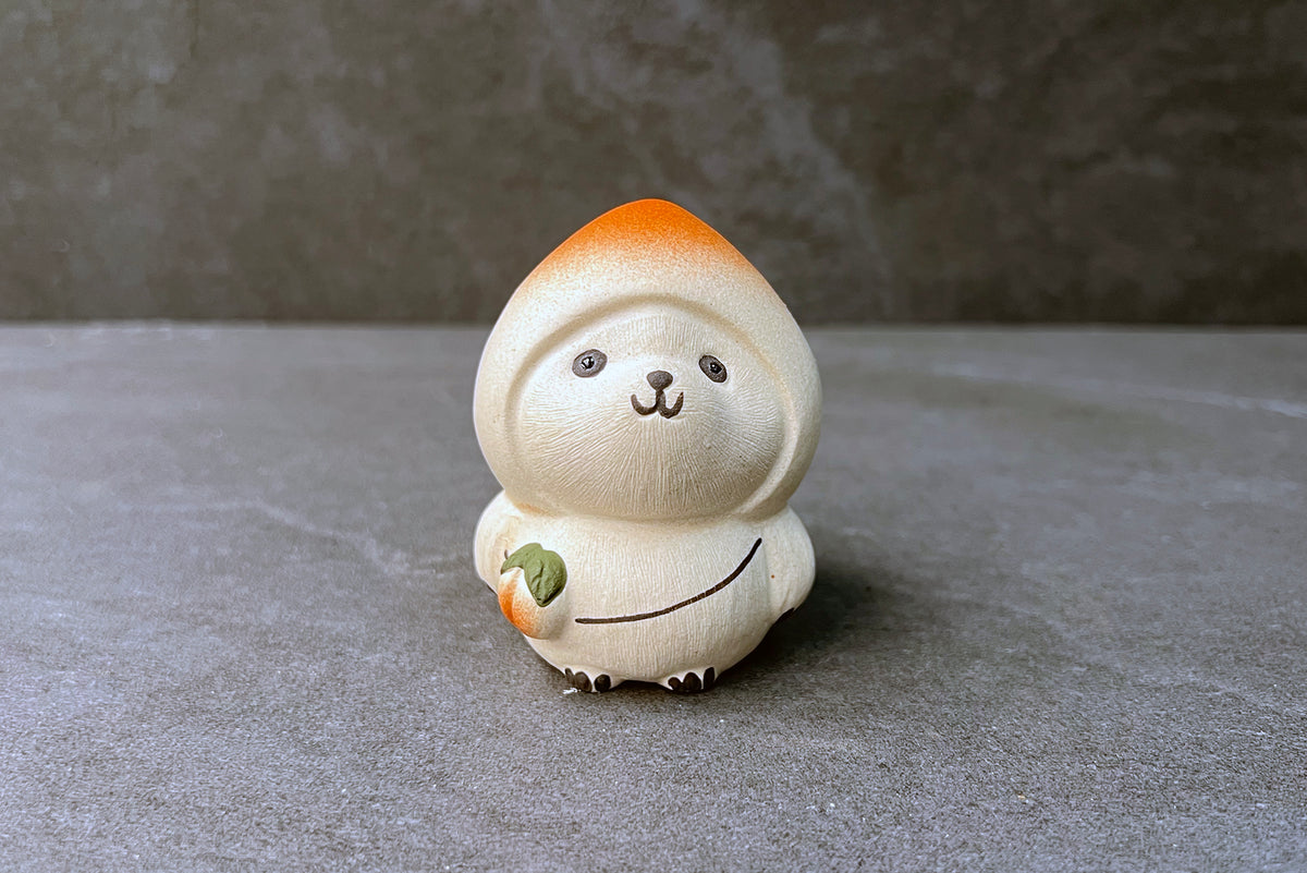 Peach Panda Tea Pet