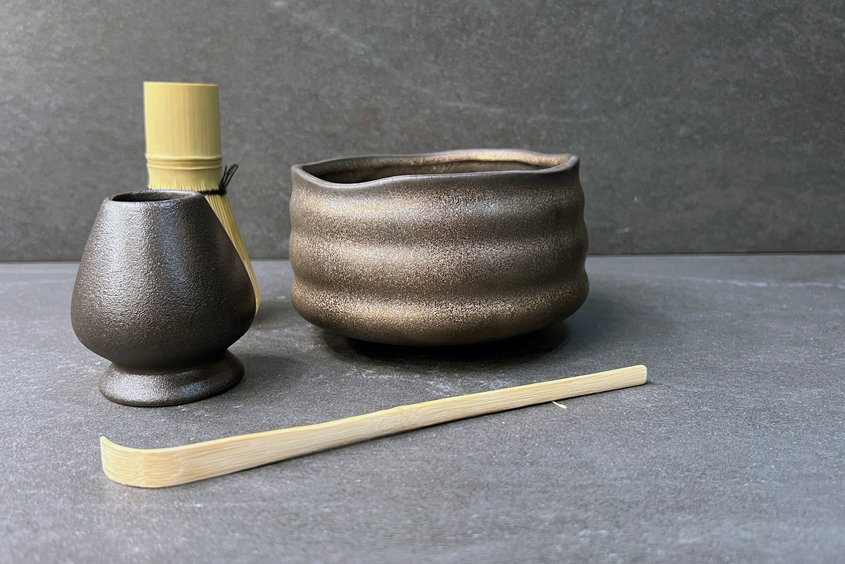 Gold Earth Matcha Tea Set