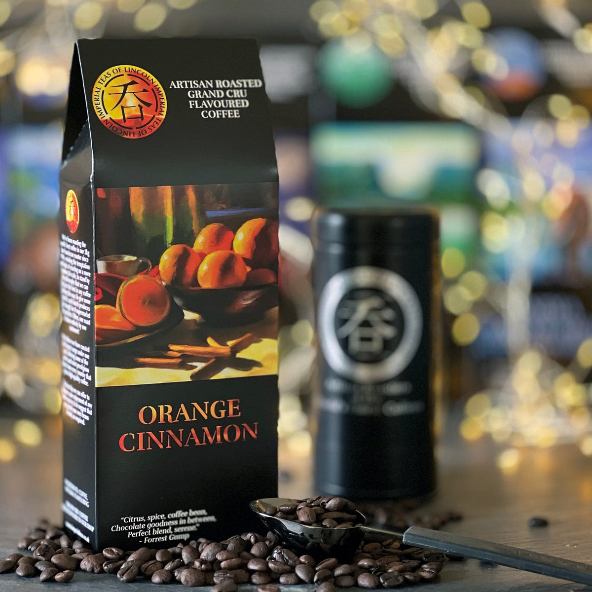 Orange Cinnamon Flavoured Coffee