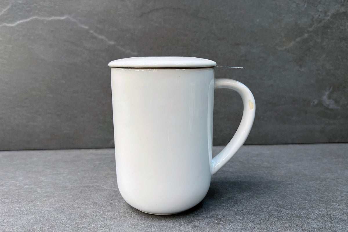 Juno White Infuser Mug 500ml