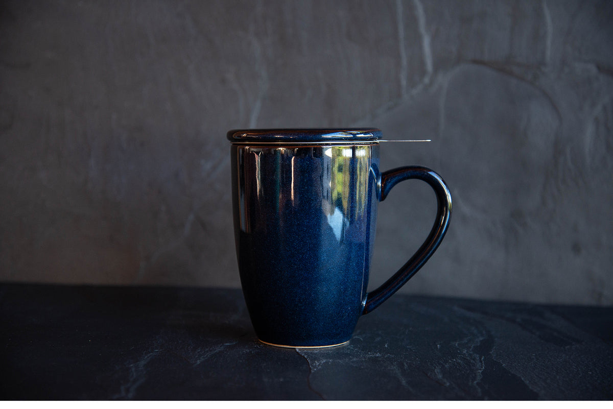 Lio Blue Infuser Mug 0.35L