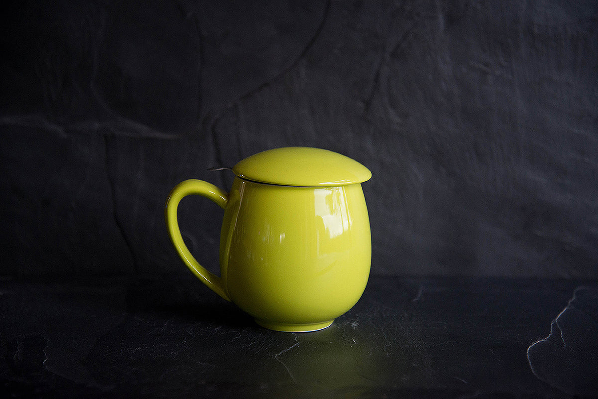 Zaara Green Infuser Mug