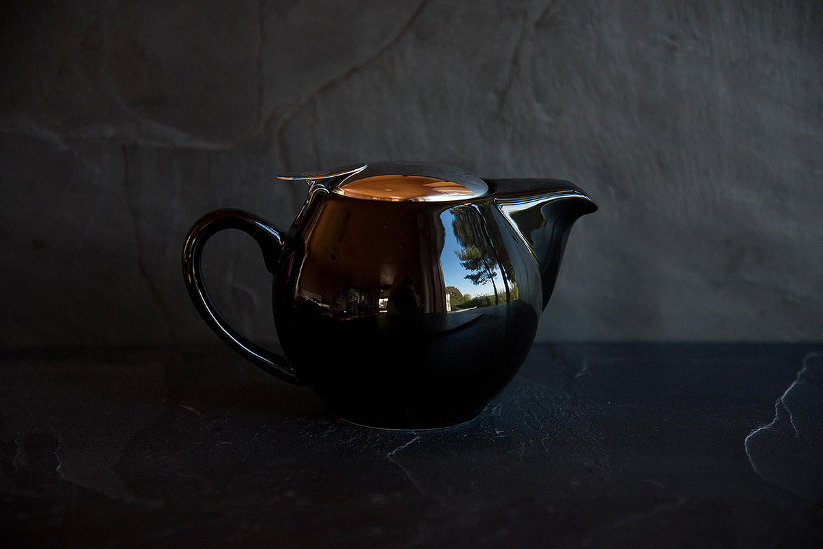Zaara Black 0.5L Teapot