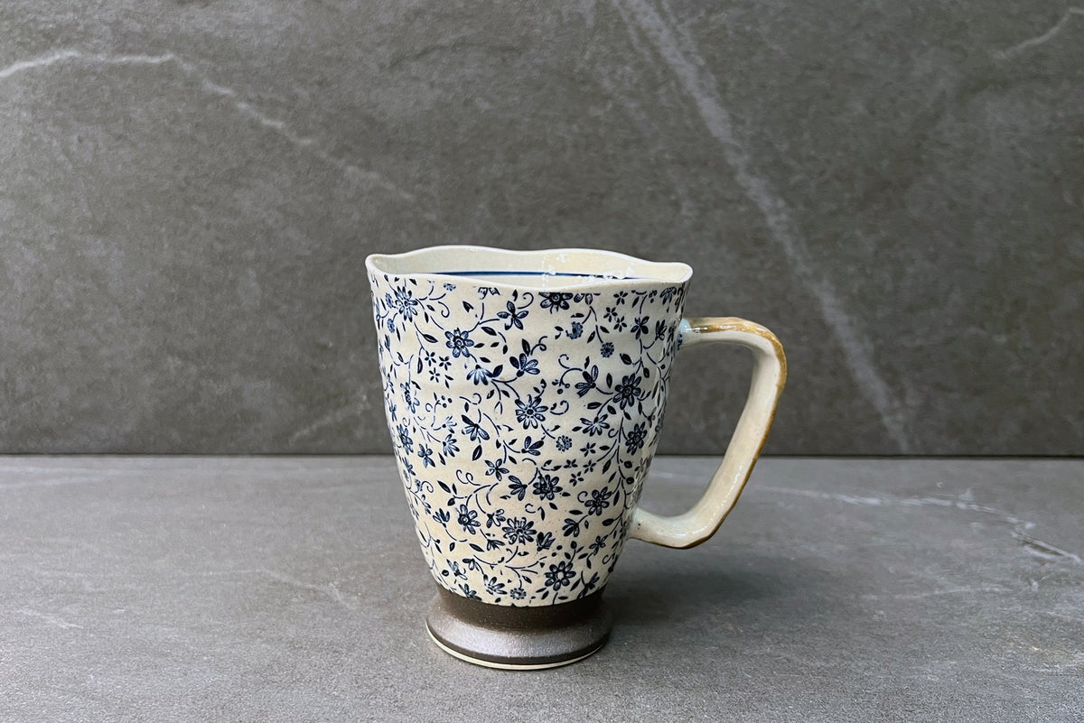 Kaguro Blue Japanese Mug 0.4L
