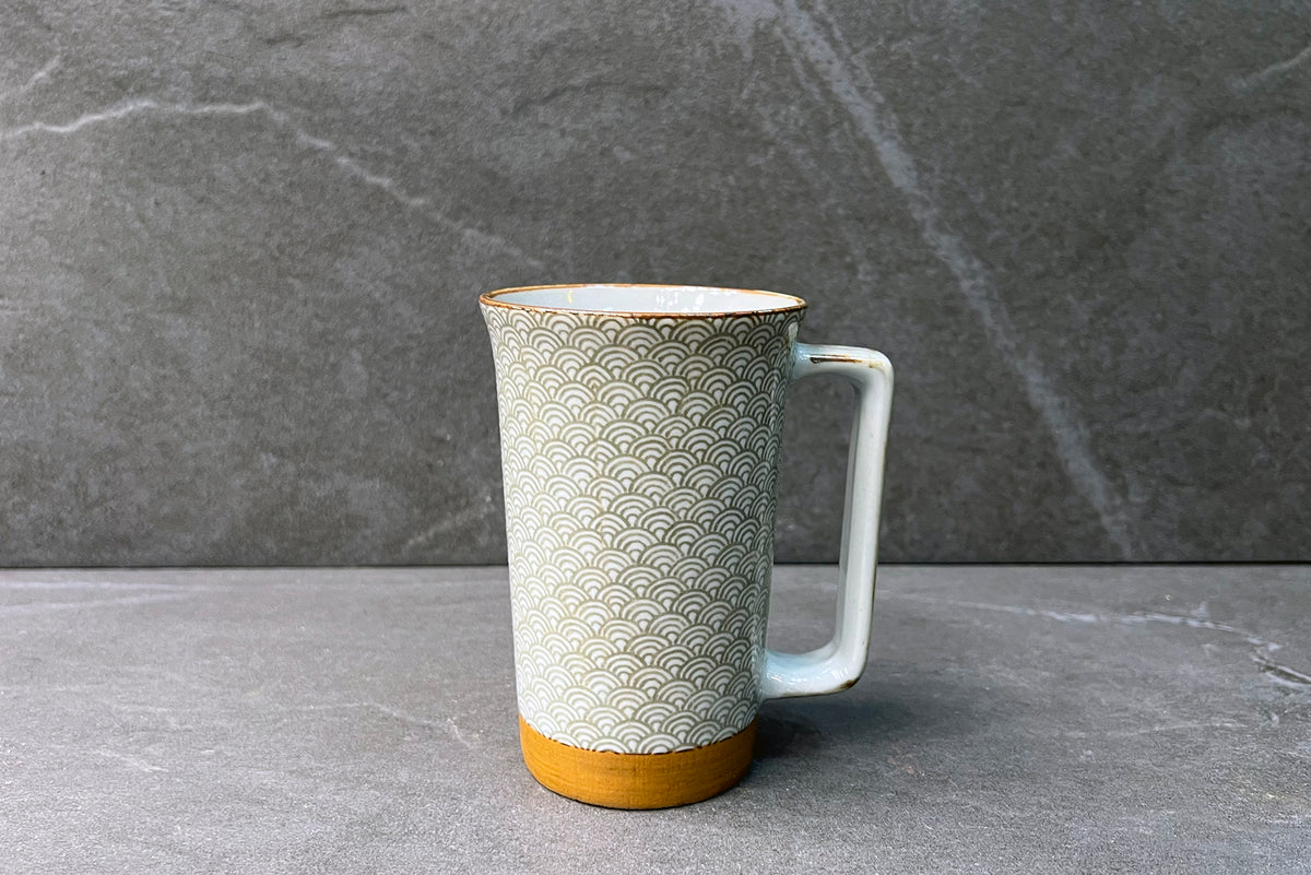 Hibiko Green Japanese Mug 0.37L