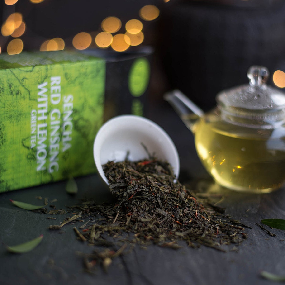 Sencha Red Ginseng with Lemon Green Tea