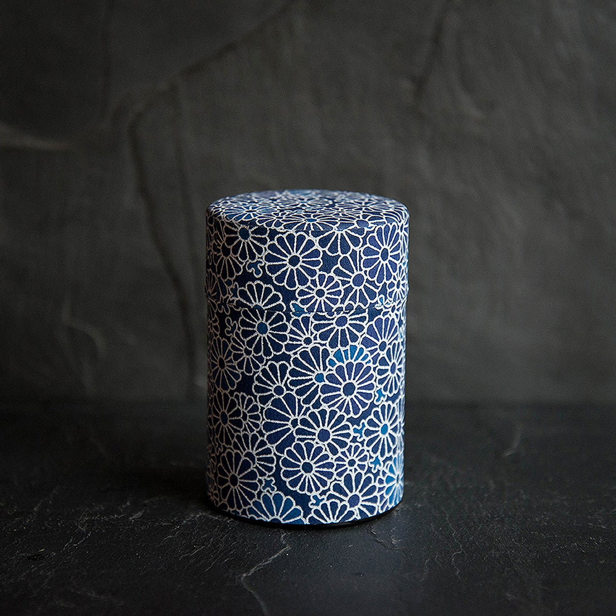 Blue Flower 100g Tea Caddy