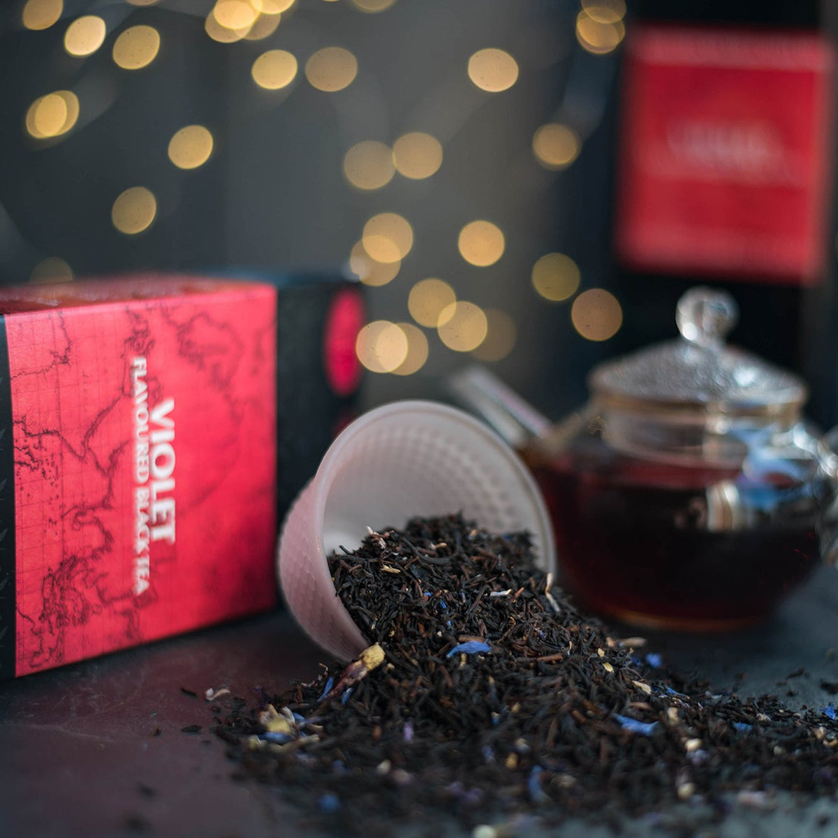 Violet Flavoured Black Tea