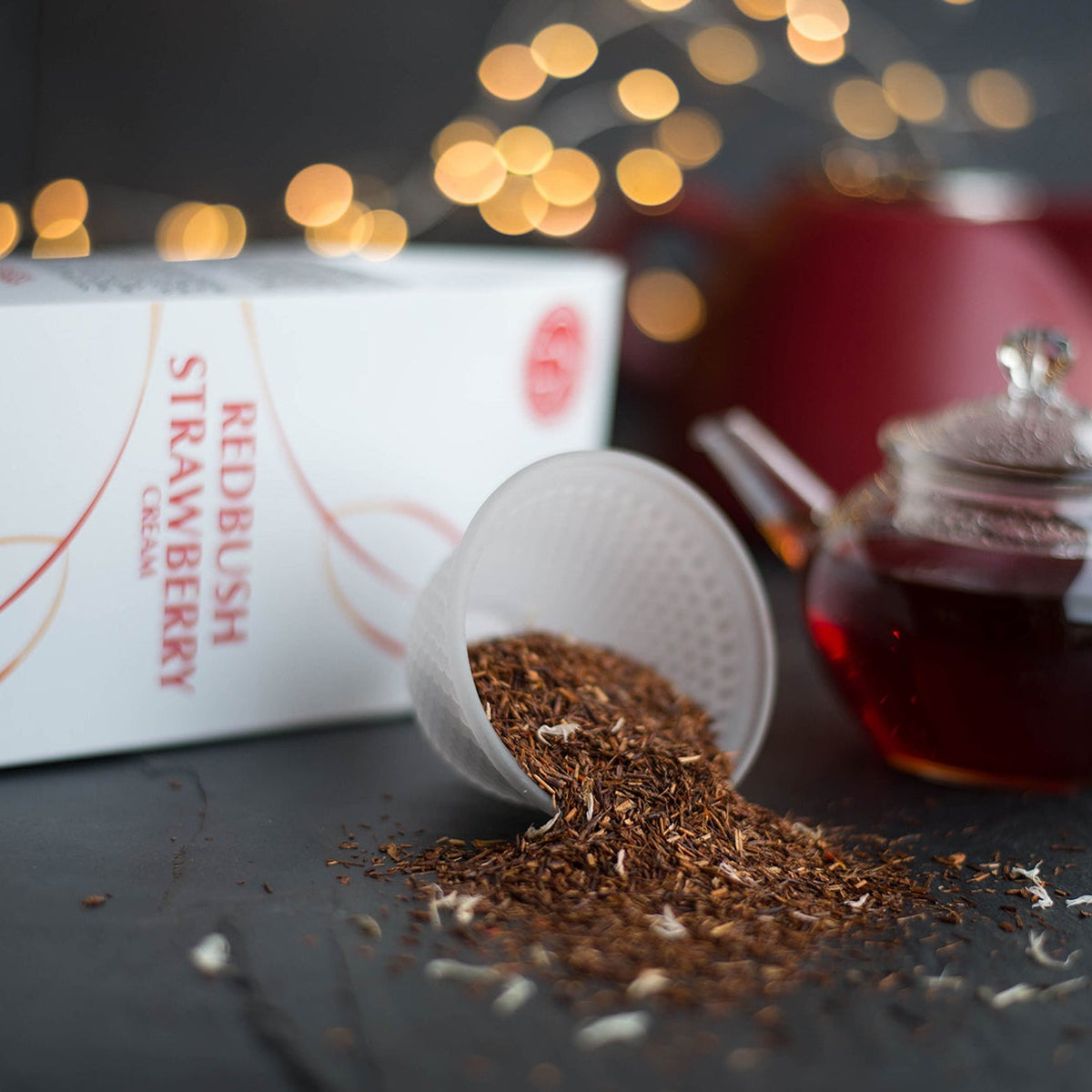 Redbush Strawberry Cream - Rooibos Tea