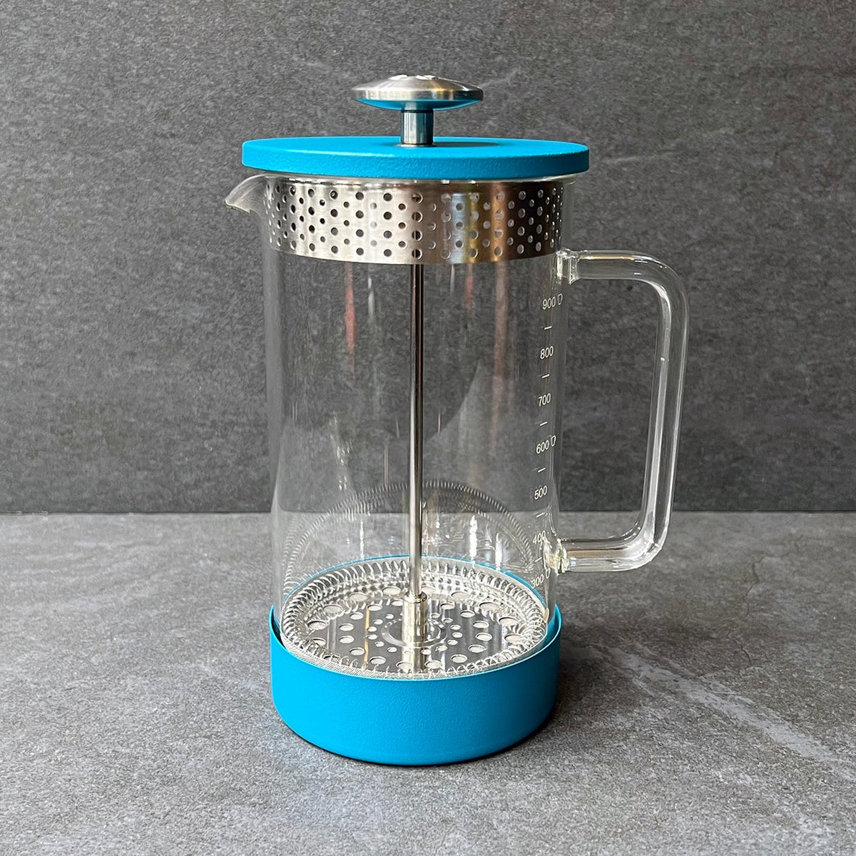 Core 8 Cup Teal Cafetiere