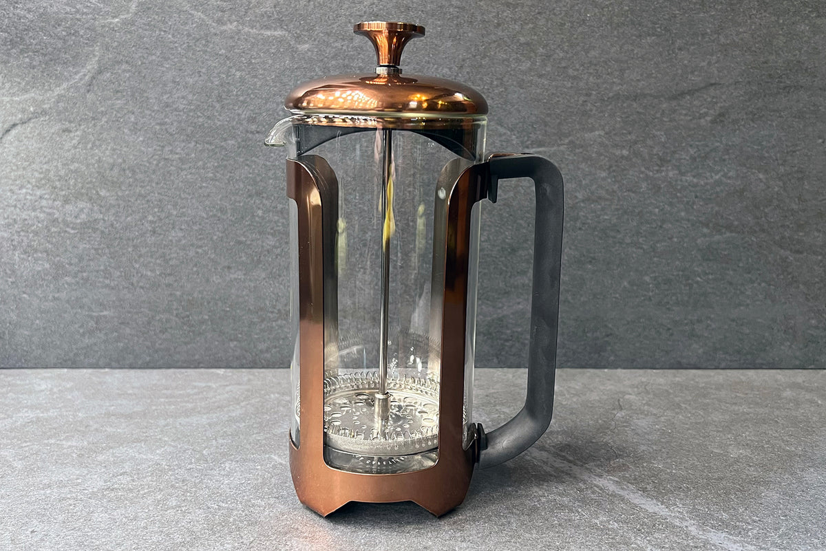 New Roma 8 Cup Copper Effect Cafetiere