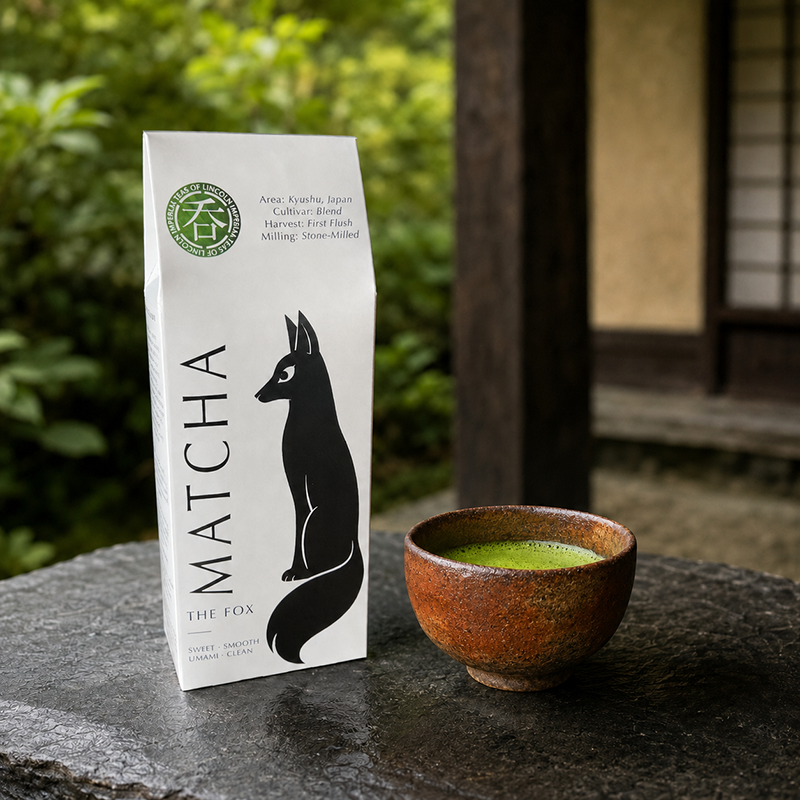 Matcha The Fox Ceremonial Green Tea Powder