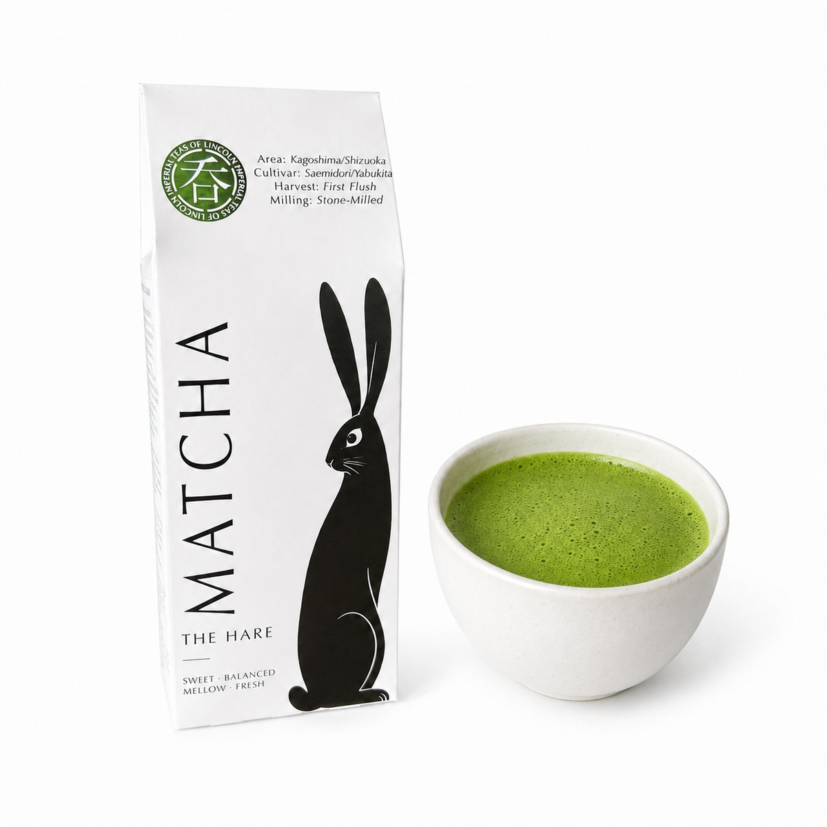 Matcha The Hare Ceremonial Green Tea Powder