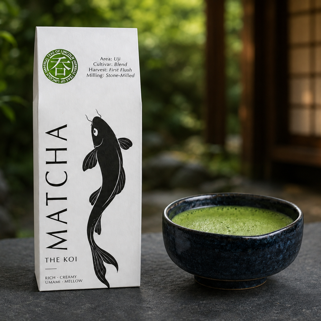 Matcha The Koi Ceremonial Green Tea Powder