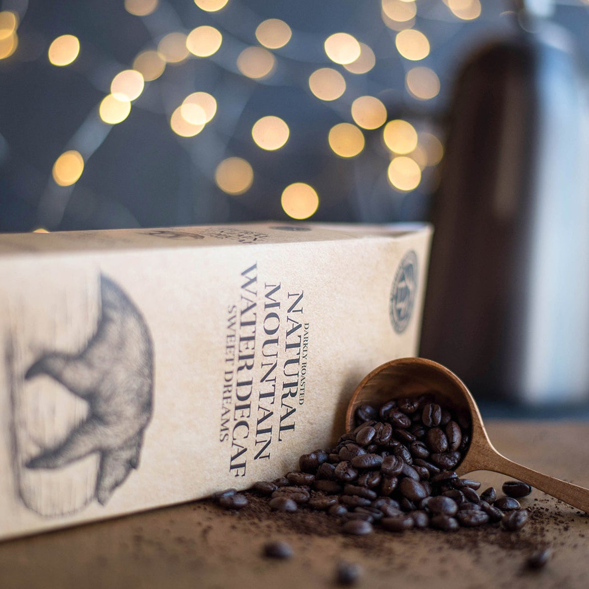 Natural Mountain Water Decaf Coffee Dark