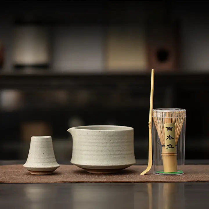Snow Stone Matcha Tea Set