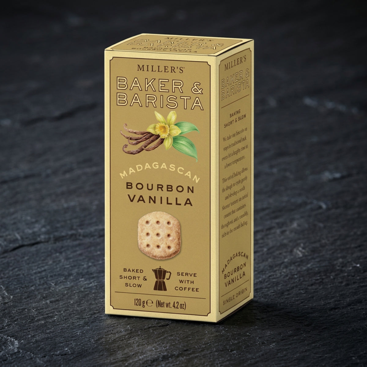 Baker & Barista Madagascan Bourbon Vanilla Biscuits