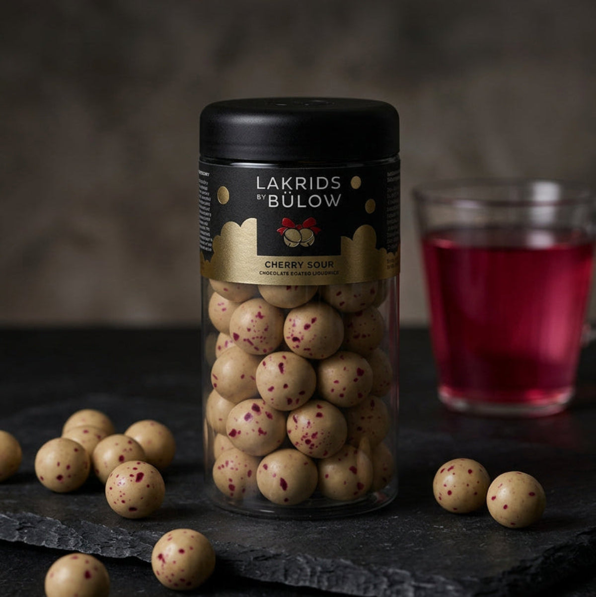 Sour Cherry Chocolate Covered Liquorice