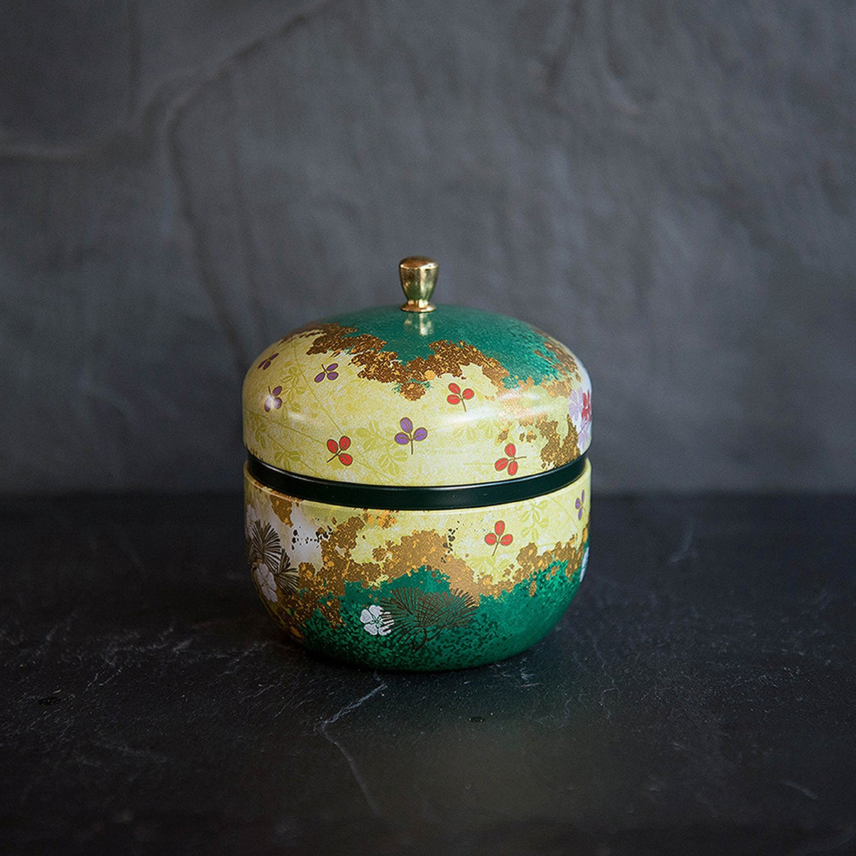 Haruki Green Japanese Tea Caddy