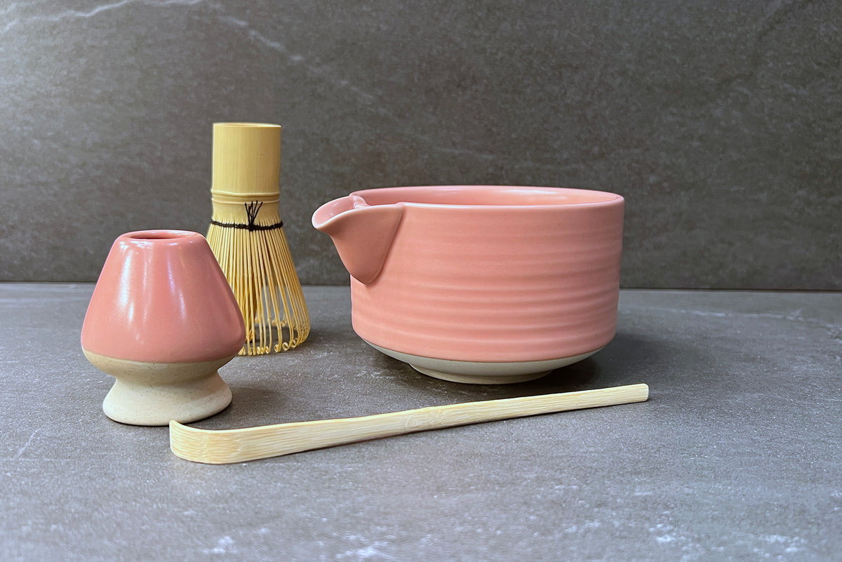 Pretty in Pink Matcha Tea Set