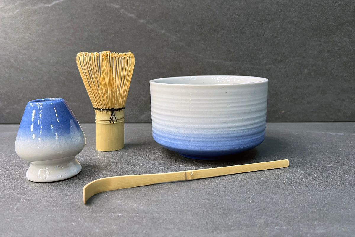 Rising Blue Matcha Tea Set
