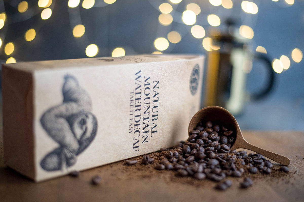 NATURAL MOUNTAIN WATER DECAFFEINATED GREEN COFFEE
