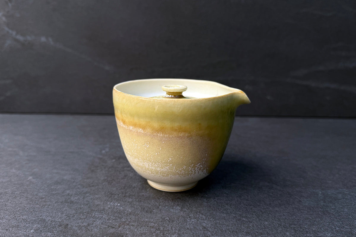 Retro Soda Glaze Gaiwan Tea Set