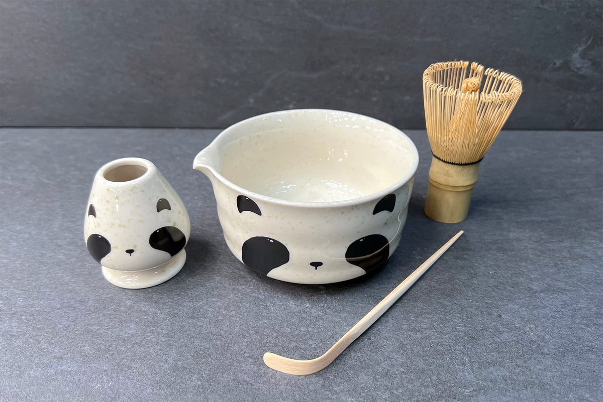 Panda Pattern Matcha Tea Set