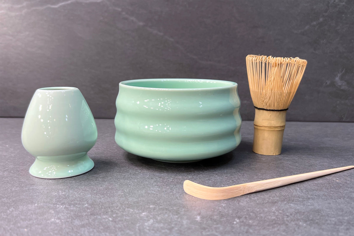 Mint Glaze Matcha Tea Set
