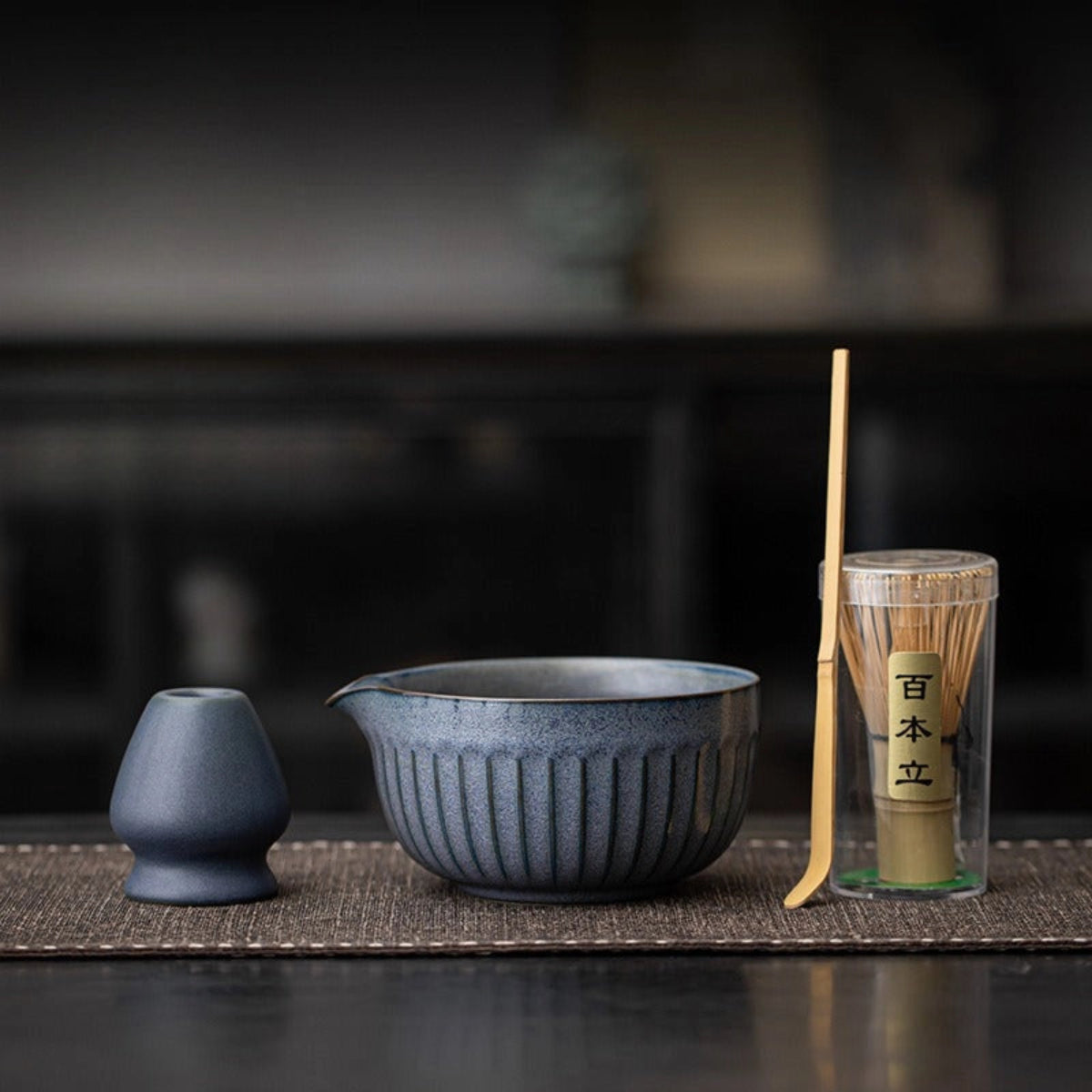 Blue Stone Matcha Tea Set