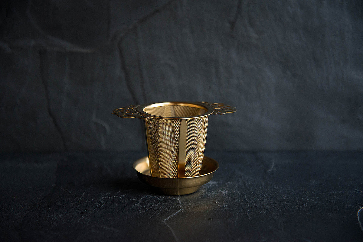 Marisol Golden Lace Tea Infuser