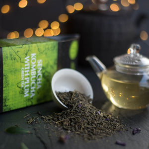 Sencha Kombucha with Plum Green Tea