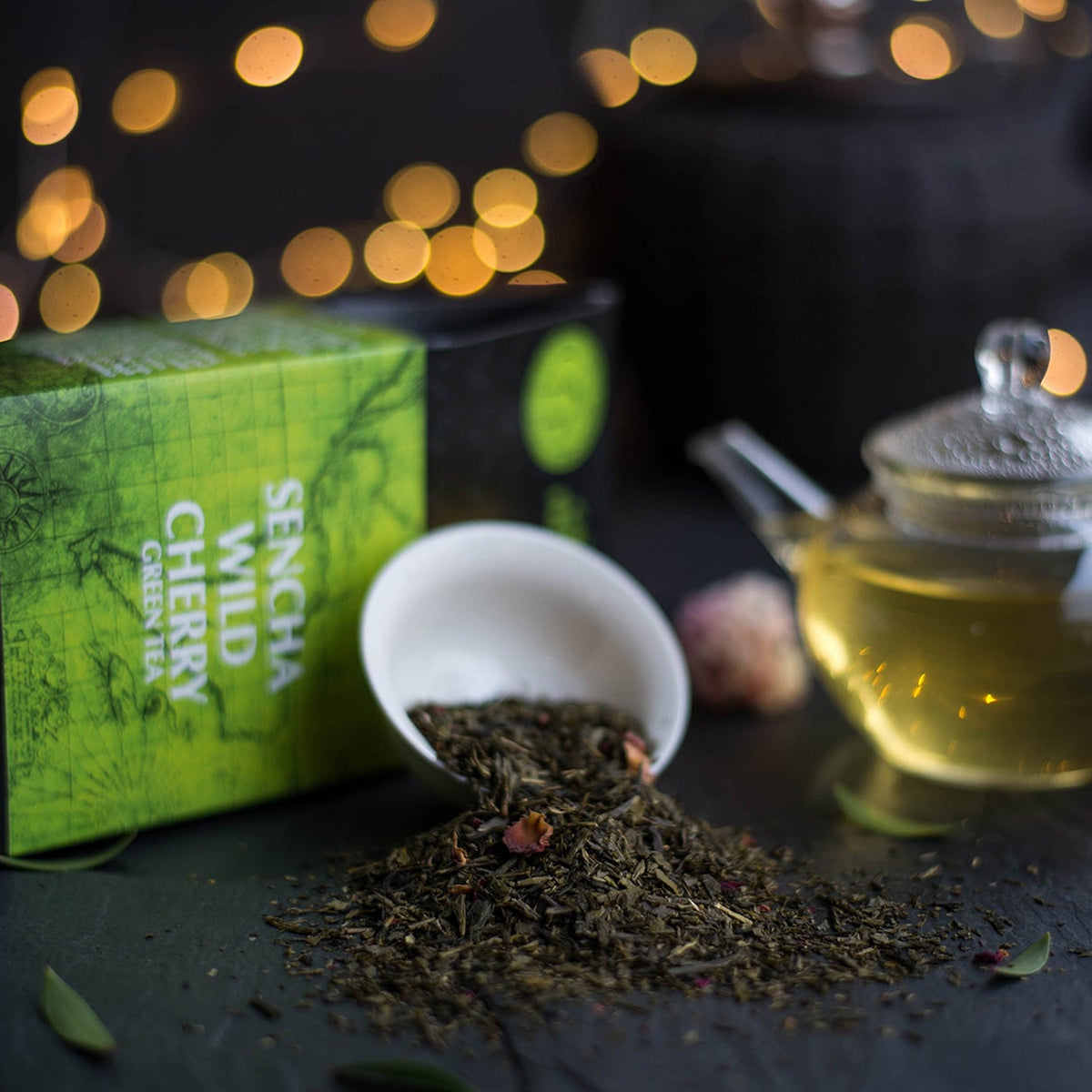 Sencha Wild Cherry Green Tea