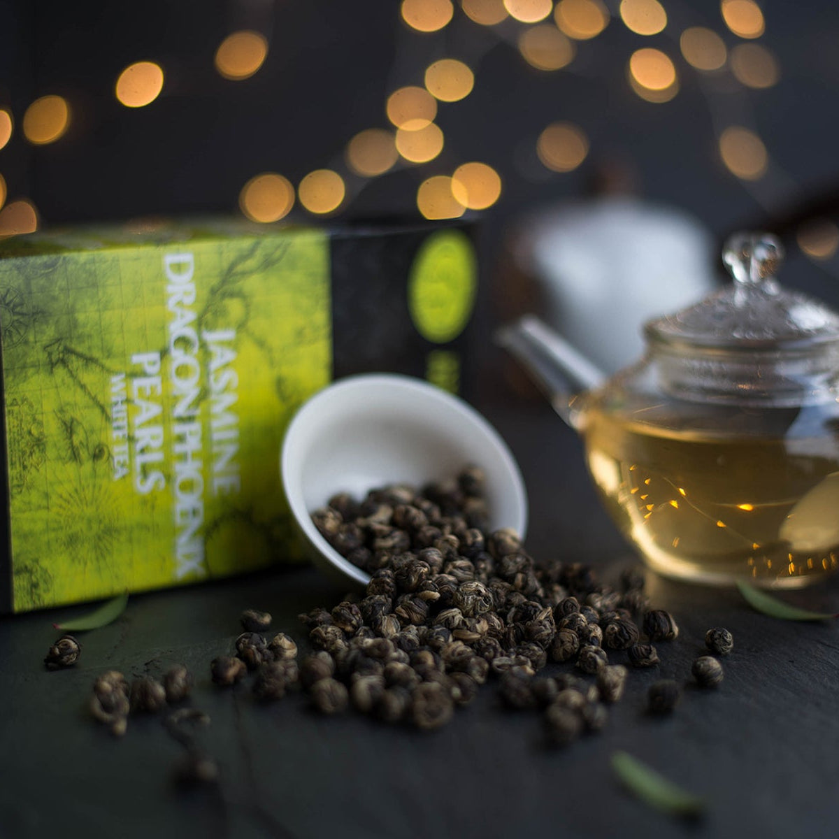 Jasmine Dragon Phoenix Pearls White Tea