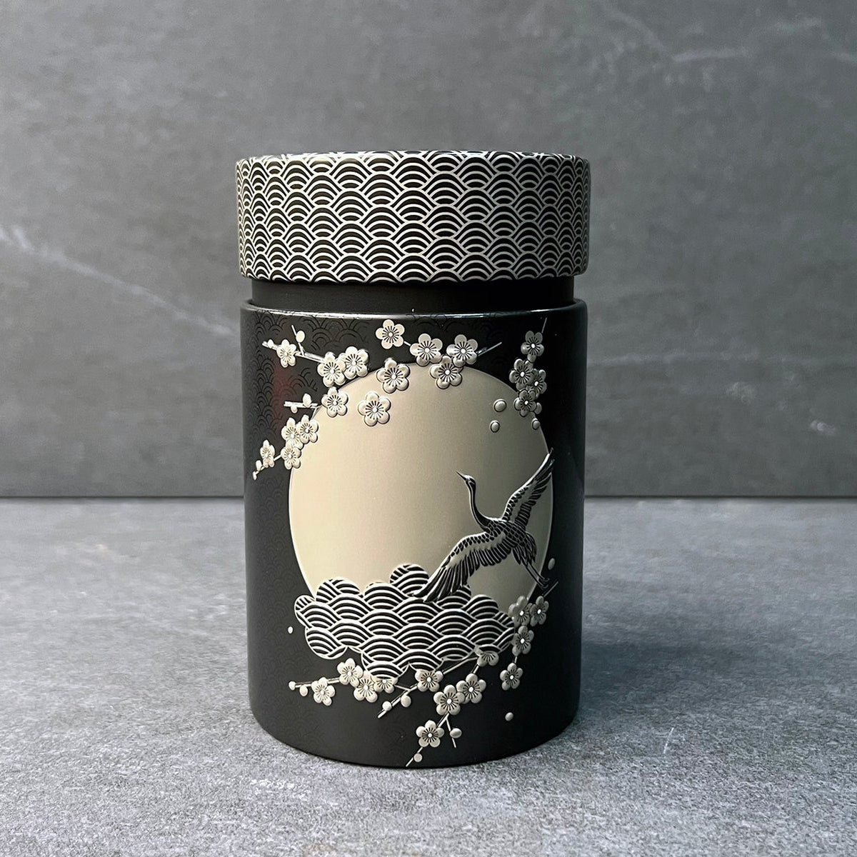 Black Komorebi Tea Caddy