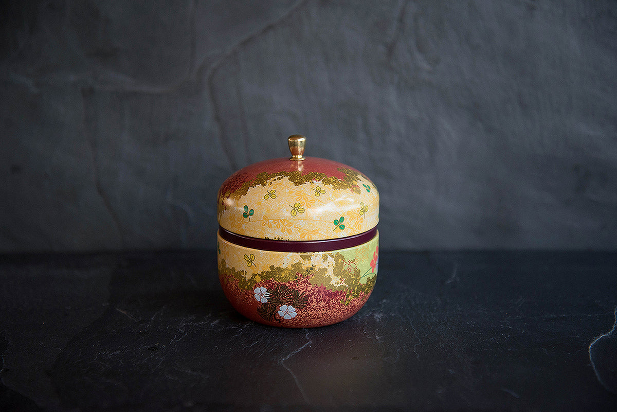 Haruki Bronze Tea Caddy