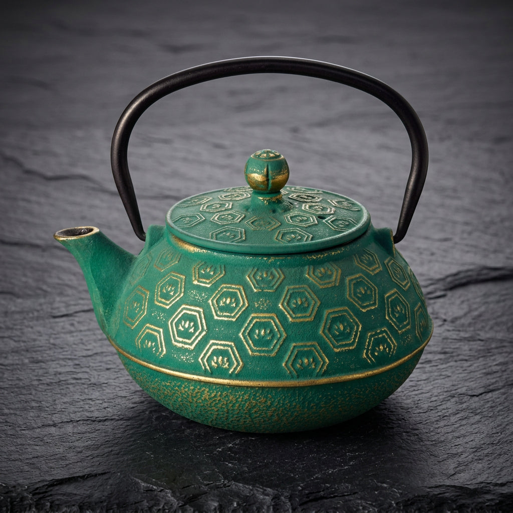 Hebei Green Gold Cast Iron Teapot 0.8L