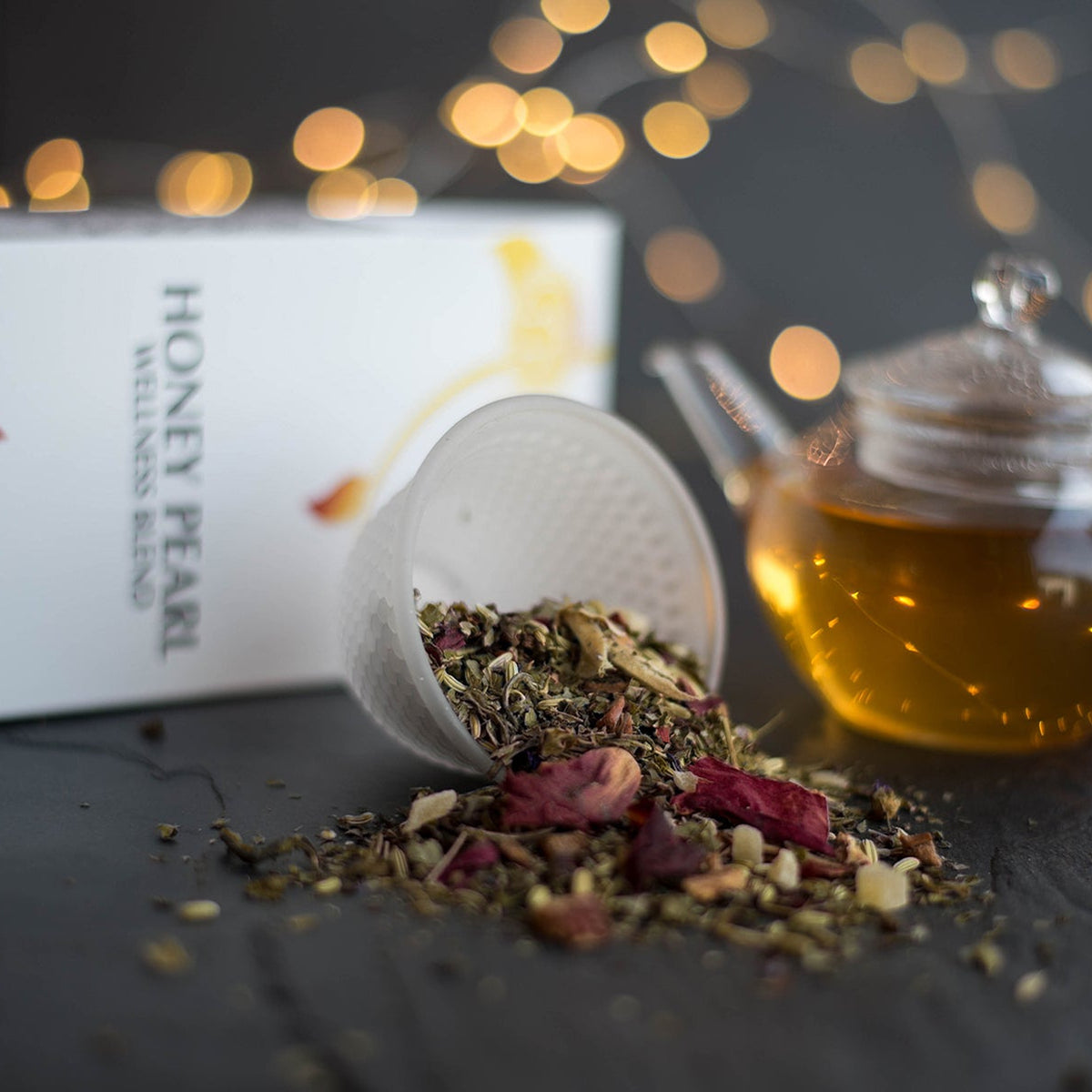 Honey Pearl Wellness Herbal Tea Plus