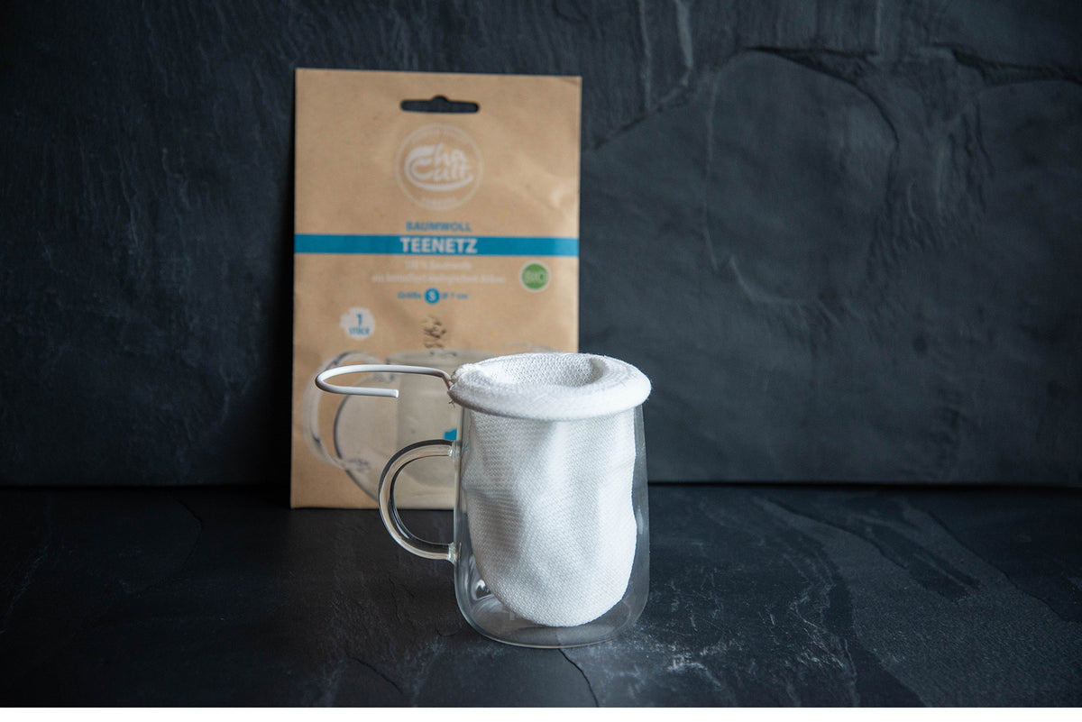 Reusable Organic Cotton Tea Filter Size 7mm