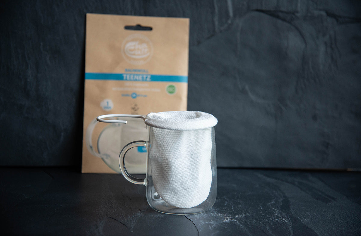 Reusable Organic Cotton Tea Filter Size 9mm