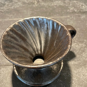 Black Lustre Coffee Dripper Filter and Jug