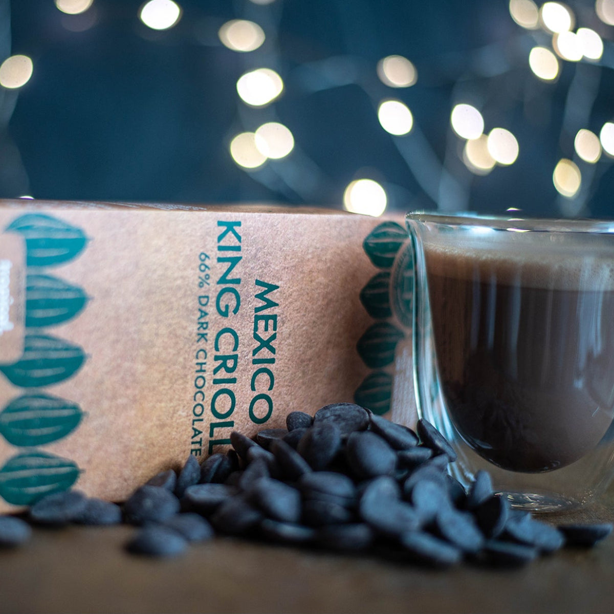 Mexico King Criollo Dark Chocolate Buttons 66%