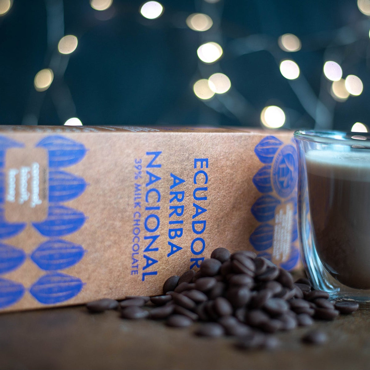 Ecuador Arriba Milk Chocolate Buttons 39%