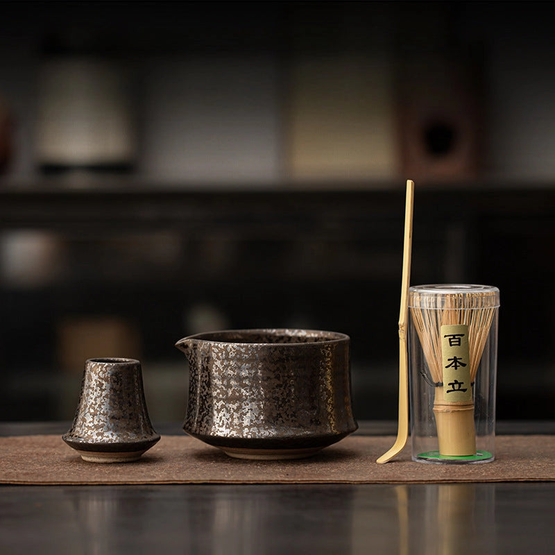 Ember Stone Matcha Tea Set