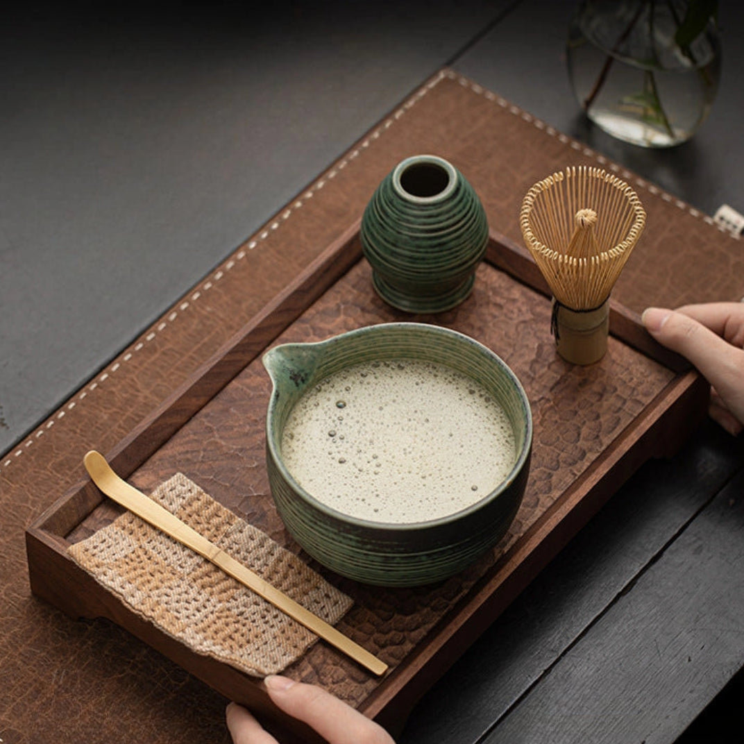Fired Earth Matcha Tea Set