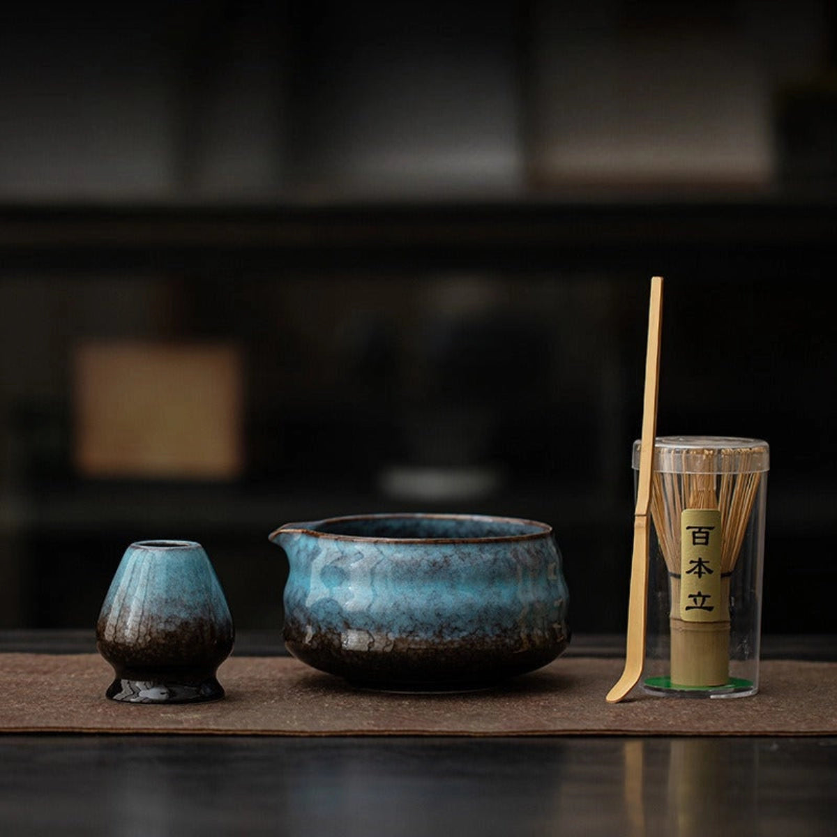 Frost Stone Matcha Tea Set
