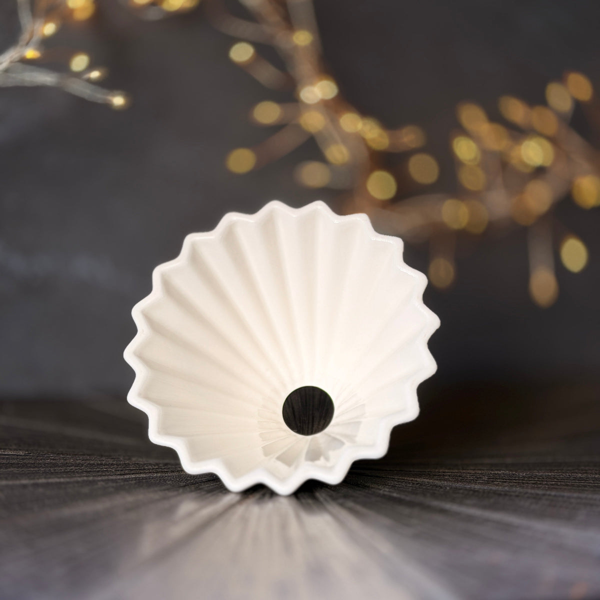 White Star Porcelain Pour-Over Coffee Dripper