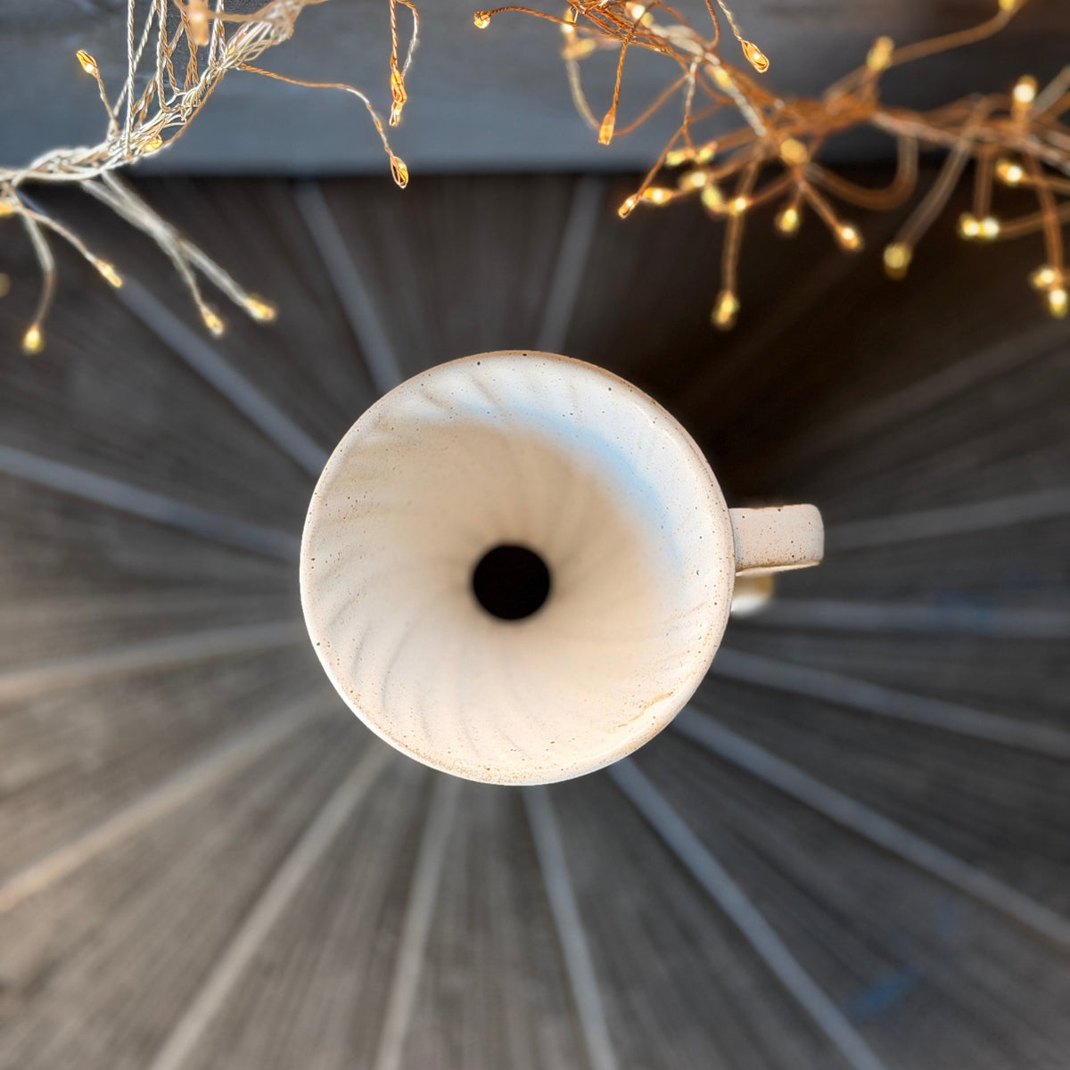 White Salt Coffee Dripper Filter and Jug