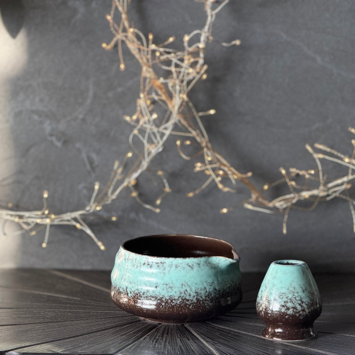 Frost Stone Matcha Tea Set
