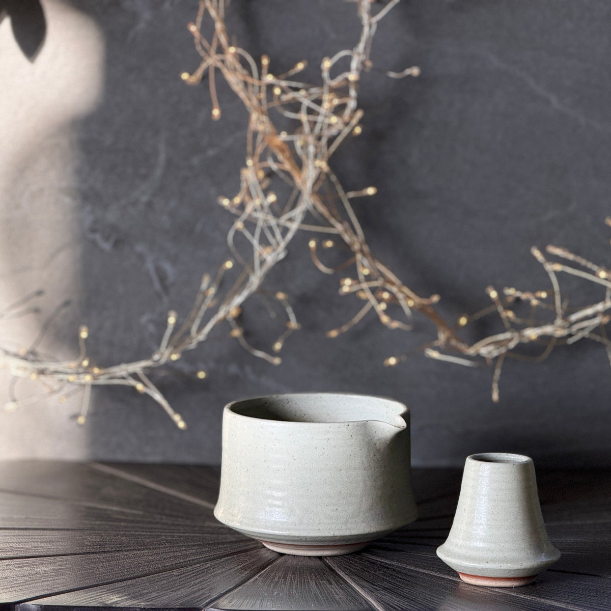 Snow Stone Matcha Tea Set